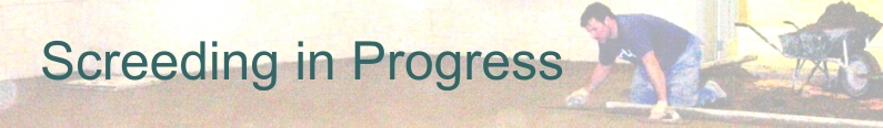 Progress-screeding-title